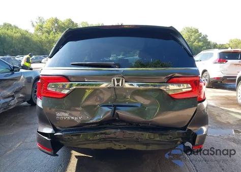 2020 Honda Odyssey Ex z USA, uszkodzony, nr VIN 5FNRL6H51LB017896